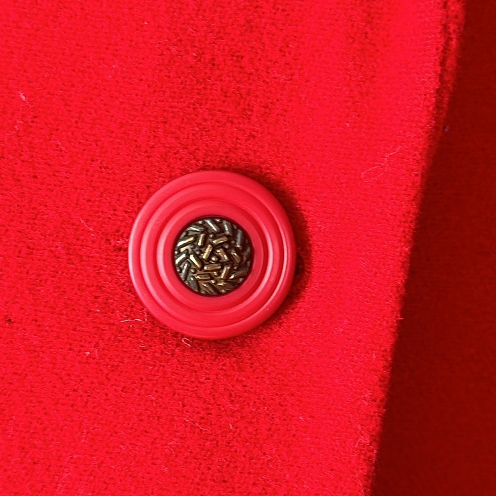 Casablanca Red Wool/Cashmere blend size 10 - Picture 4 of 9